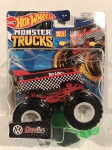 Hot Wheels 2023 Monster Trucks Freestyle Wreckers 4/11 Drag Bus New 海外 即決