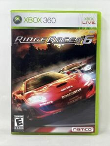 Ridge Racer 6 - Microsoft Xbox 360 w/ Manual 海外 即決