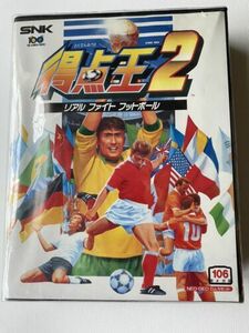 Neo Geo AES - Super Side Kicks 2 (SEALED) Neogeo Seal Sticker 海外 即決