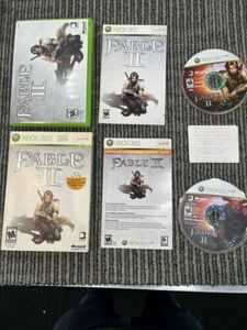 Fable II 2 Limited Collector's Edition Microsoft XBOX 360 Complete in Box 海外 即決