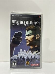 Metal Gear Solid: Portable Ops Plus - PSP - Brand New | Factory Sealed 海外 即決