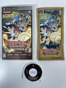 Fairy Tail Portable Guild (Sony PSP) Japan Import CIB 海外 即決