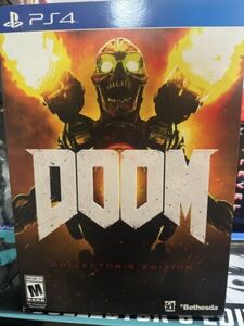 Doom: Collector's Edition (Sony PlayStation 4, 2016) 海外 即決