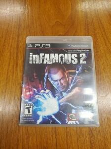 inFamous 2 (Sony PlayStation 3, 2011). Manual included. 海外 即決