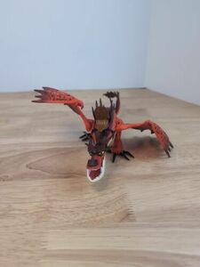How To Train Your Dragon Hidden World Hookfang Snotlout Figure Toy 2018 Saddle 海外 即決