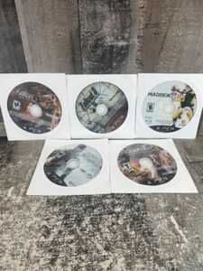 Playstation 3 Games Disc Only Lot Of 5 - Fallout, Madden, Uncharted, Dead Space 海外 即決