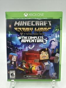 Minecraft : Story Mode The Complete Adventure (Xbox One, 2016) Tested Telltale 海外 即決