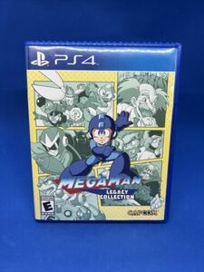 Mega Man Legacy Collection PS4 Playstation 4 NO STICKERS VGC 海外 即決