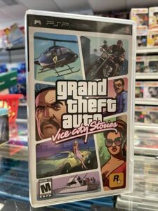 Grand Theft Auto Vice City Stories (PSP PlayStation Portable) CIB Map & Manual 海外 即決