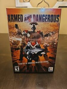 Armed and Dangerous (CD for PC, 2003) Windows Lucasarts - Unopened 海外 即決