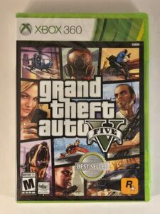 Grand Theft Auto V 5 (Microsoft Xbox 360, 2013) New Sealed 海外 即決