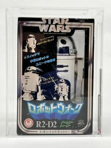 1978 Takara Star Wars AFA 80 Plastic Model R2-D2 Motorized Japanese Near Mint 海外 即決