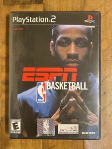 ESPN Basketball (Sony Playstation 2 PS2, 2004) Game, Case, & Instruction Manual 海外 即決