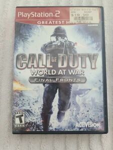 Call of Duty: World at War - Final Fronts Greatest Hits (Sony PlayStation 2,... 海外 即決