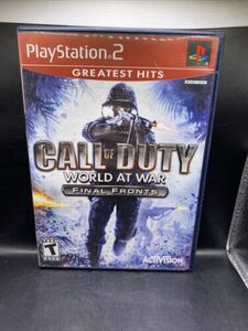 Call of Duty: World at War - Final Fronts Greatest Hits (Sony PlayStation 2 CIB 海外 即決