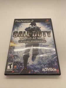 Call of Duty: World at War - Final Fronts (Sony PlayStation 2, 2008) Sealed 海外 即決