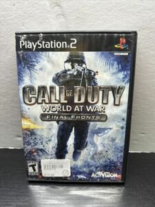 Call of Duty: World at War Final Fronts (Sony PlayStation 2) 海外 即決