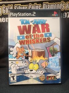 Tom and Jerry in War of the Whiskers (PlayStation 2, 2002) PS2 Complete CIB NM 海外 即決