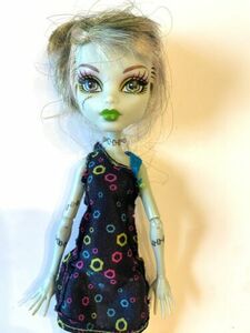 Monster High Frankie Stein Doll 11" Tall Skultimate Roller Maze 2008 海外 即決