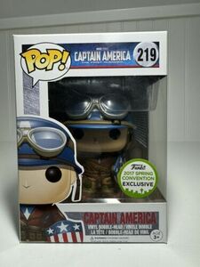 Funko Pop Captain America The First Avenger 2017 Exclusive #219 海外 即決