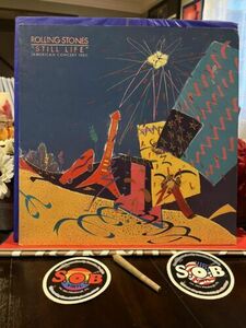 ローリング・ストーンズ Still ライフ バイナル Live LP RS Records 1982 USED VG+/ EX Condition 海外 即決