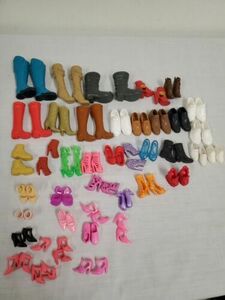 Barbie Ken doll Shoes Boots Disney Descendants T Straps Squishy Fashionistas 41 海外 即決