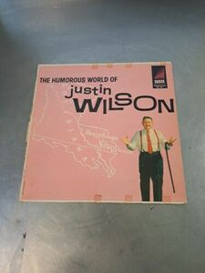 The Humorous World Of Justin Wilson - バイナル LP Ember LP-801 海外 即決