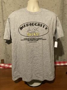 Vintage 90’s Mediocrity Sucks T-Shirt Large Thomas Edison 海外 即決