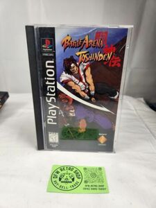 Battle Arena Toshinden (Long Box) (Sony PlayStation 1, 1995) Martial Arts 海外 即決