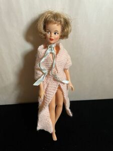 Vintage Ideal Grown Up Tammy in Knitted Dress 1965 T-12 海外 即決