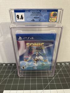 SONIC COLORS ULTIMATE PLAYSTATION 4 CGC GRADED 9.6 A++ 海外 即決