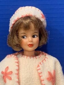 Vintage Ideal Toys Grown Up Pos'n Tammy Doll - Brunette Bendable Limbs 海外 即決