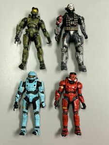 McFarlane Toys Halo Lot x4 Spartan Emile Noble and More 海外 即決