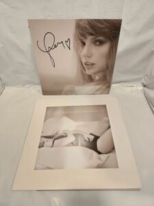  HEART Signed Taylor Swift TTPD The Tortuレッド / Poets Department LP バイナル Auto 海外 即決