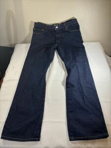 Levi's 517 Bootcut Denim Jeans Dark Wash Size 36 x 34 海外 即決