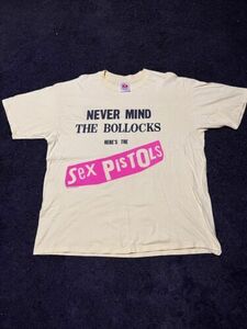 VTG 90s The Sex Pistols Filthy Lucre Tour Nevermind The Bollocks Shirt Size XL 海外 即決
