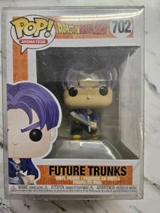 dragon ball z funko pop Future Trunks #702 With Pop Protector New 海外 即決