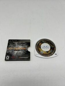 God Of War Ghost Of Sparta Sony PSP Tested Working With Slip Cover (M) 海外 即決