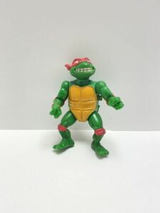 TMNT Wacky Action Breakfightin Raphael Vintage Loose Figure 1989 Playmates 海外 即決