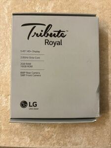 LG Tribute Empire LGX220PWHT 16GB - White (Sprint) NEW 海外 即決