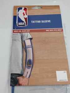 NBA Golden State Warriors Tattoo Sleeve Fan Ink 2014 - One Size, Rare New Sealed 海外 即決