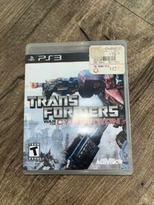 Transformers: War for Cybertron Sony PlayStation 3 PS3 Tested 海外 即決