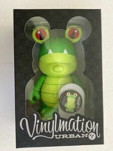 Disney 9" Vinylmation Dragon Vinyl Figure Urban 1 LE 400 Crocodile Used in Box 海外 即決