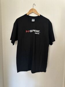 Vintage Nokia N-Gage Telephone Video Game Promo T-shirt 海外 即決