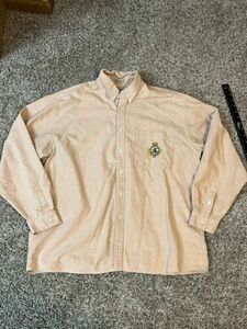 Vintage Y2K Aeropostale Mens Size XL Button down Shirt Embroidered Logo Rare 海外 即決
