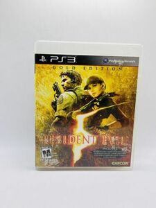 Resident Evil 5 Gold Edition Sony PlayStation 3 PS3 Game Capcom Horror CIB Scary 海外 即決