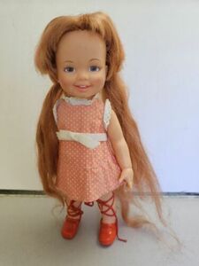 Vintage Ideal Cinnamon Doll Velvet’s Little Crissy 12 in SHOES 1972 海外 即決