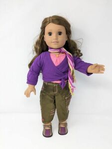 Retired 2008 American Girl Doll Of The Year Marisol Luna w Meet Outfit Clothes 海外 即決
