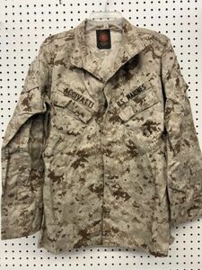U.S. Marine Corps USMC Desert MarPat Camouflage Blouse SMALL REGULAR 海外 即決