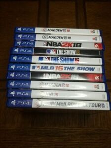 Sony Playstation 4 Sports Video Games 海外 即決